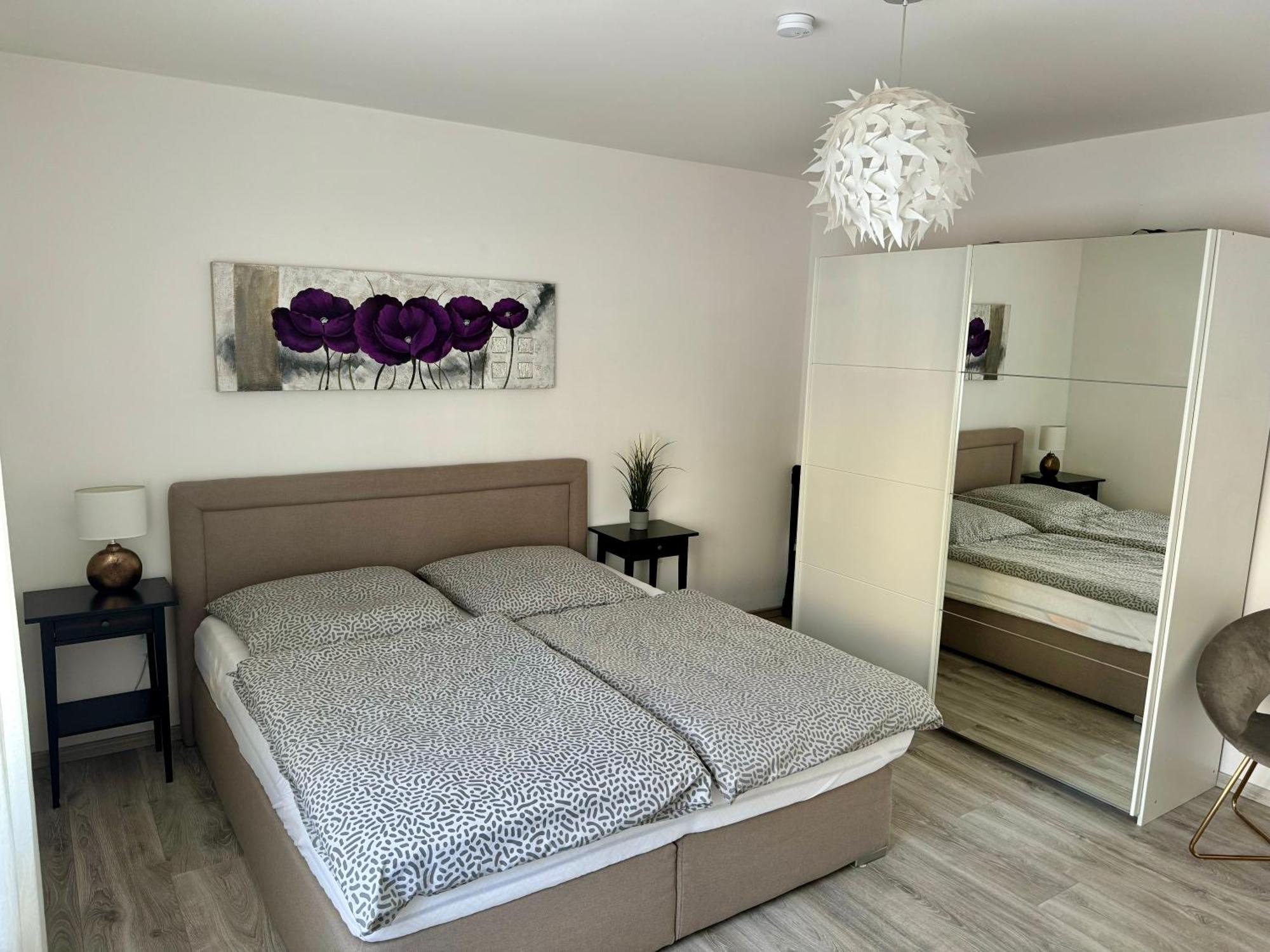 Traumhafte Kurstadt Apartment Moderne 2Zkb Balkon Pkw Stellplatz 바트나우헴 외부 사진